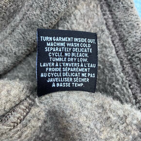 Kuhl 1/4 Zip Fleece Sweater Sz M Alfpaca Pullover Brown Gorpcore Hiking Outdoor - Picture 9 of 12